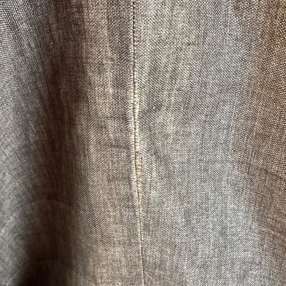 Angelico Franceschini 100% Linen Distressed Gray Blazer Sz 40R or M - Picture 16 of 16